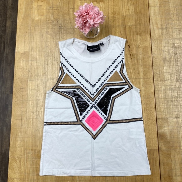 MinkPink Sequinned Top - Picture 4 of 6